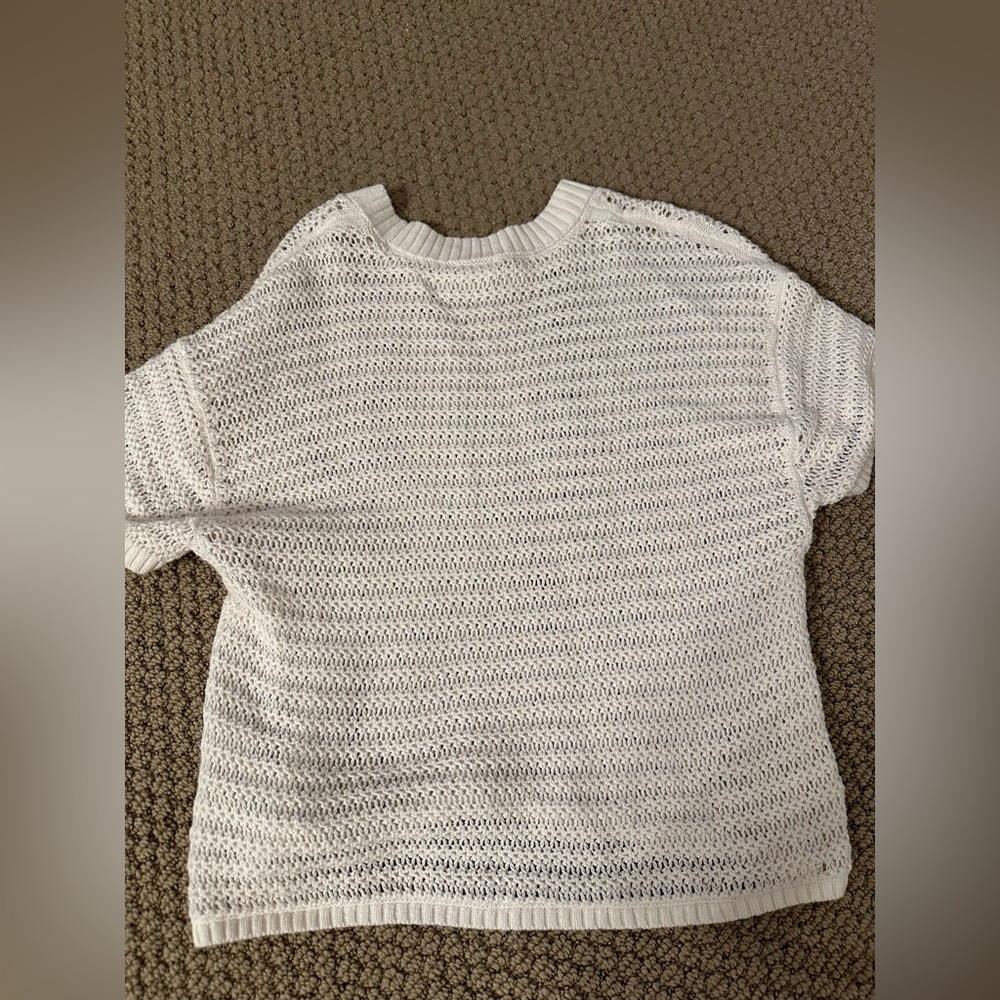 Abercrombie & Fitch Crochet Tee NWOT